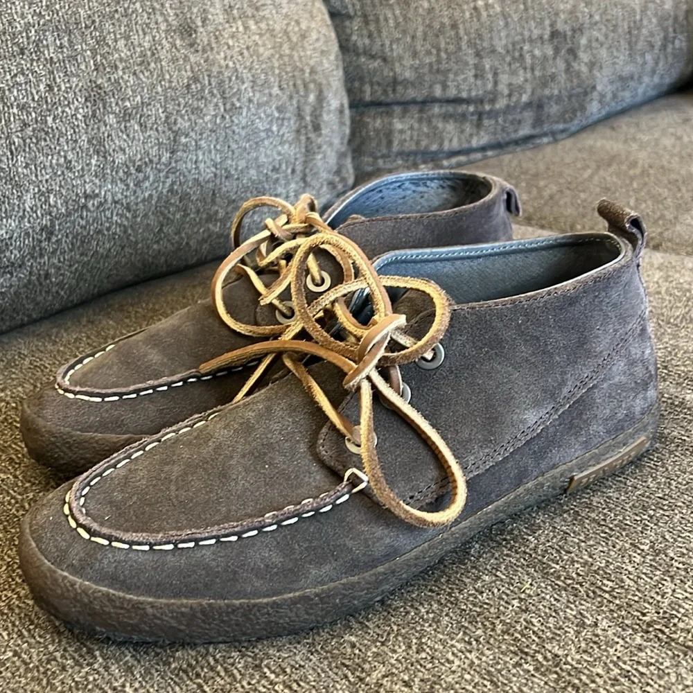 SEAVEES Men Suede Bayside‎ Moc Gray Color Size 8